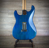 Squier Standard Series Stratocaster FMT – Transparent Blue - USED