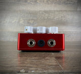 Stomp Under Foot Skinner Deluxe Red Distortion / Overdrive Pedal - USED