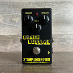 Stomp Under Foot Limited Edition Black Russian Distortion/Sustainer Pedal