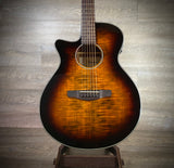 Ibanez AEG70L-TIH Left-Handed Acoustic-Electric - Tiger Burst High Gloss - Used