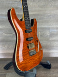 Schecter California Classic Solidbody Electric Guitar - Trans Amber