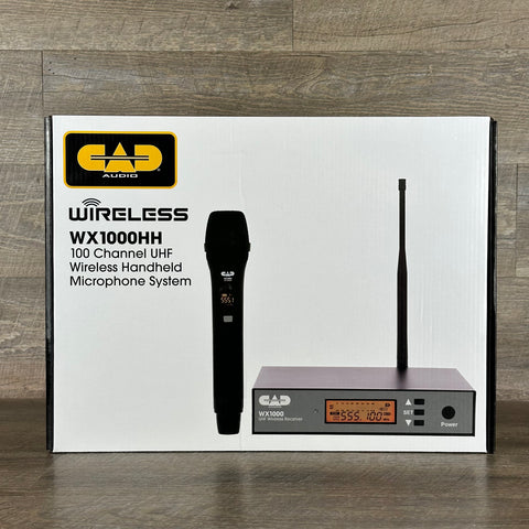 CAD Audio WX1000HH UHF Wireless Handheld Microphone System