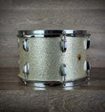 1967 Ludwig 12x8 Rack Tom – Silver Sparkle – Vintage