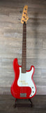 Lotus P-Bass Style Electric Bass – Red – USED