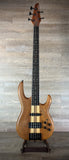 Carvin LB75 5-String Active Bass – Natural Finish (Made in USA) Hardshell Case – USED