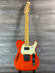 G&L Tribute ASAT Classic Bluesboy Semi-Hollow - Clear Orange