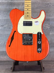 G&L Tribute ASAT Classic Bluesboy Semi-Hollow - Clear Orange