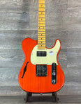 G&L Tribute ASAT Classic Bluesboy Semi-Hollow - Clear Orange