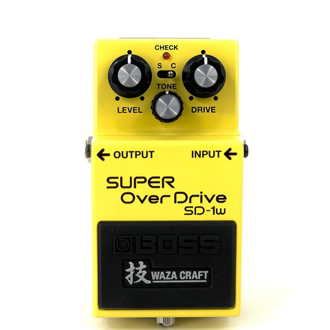 Boss SD-1W Super Overdrive Waza Craft Edition – BCR Music & Sound