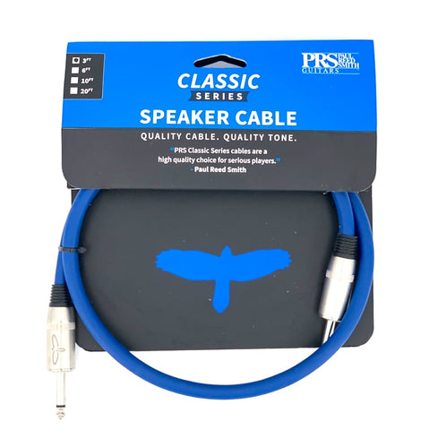 PRS Classic Series Speaker Cable - 3' - Authorized Dealer!