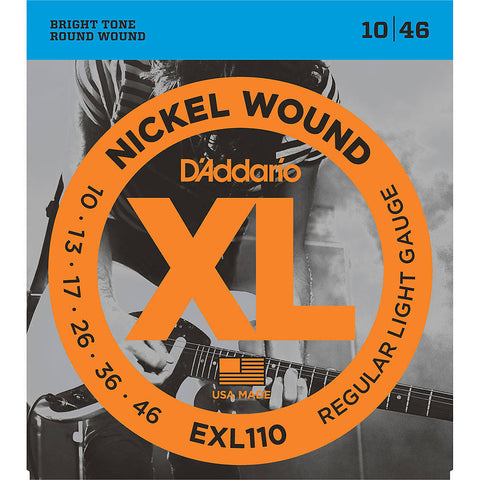 D'Addario EXL110 Nickel Wound Regular Light  Electric Guitar Strings - 3 Sets! - Authorized Dealer!