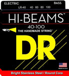 DR Strings LR-40 Hi-Beams .040 - .100 Light Gauge Stainless Steel Bass Guitar Strings - Free Shipping!