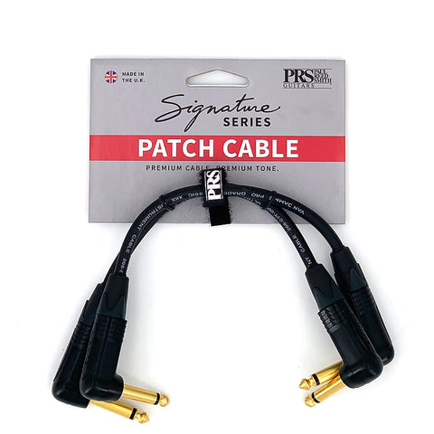 PRS Signature Series Instrument Cables - 6" Angle-Angle 2 Pack