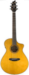 Breedlove Organic Performer Pro Concert CE Thinline - Aged Toner CE with Suede Burst Back